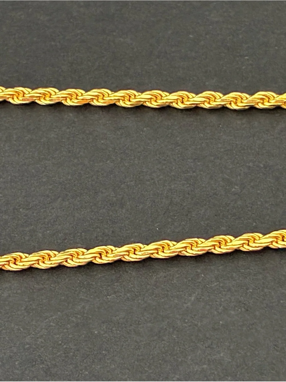 925 Sterling Silver money Pendant with Gold Tone Rope Chain